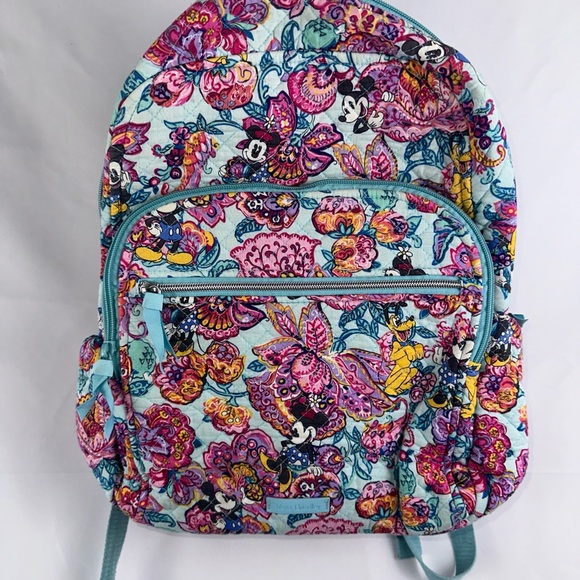 Vera Bradley Multicolor Floral Backpack - Picture 7 of 8